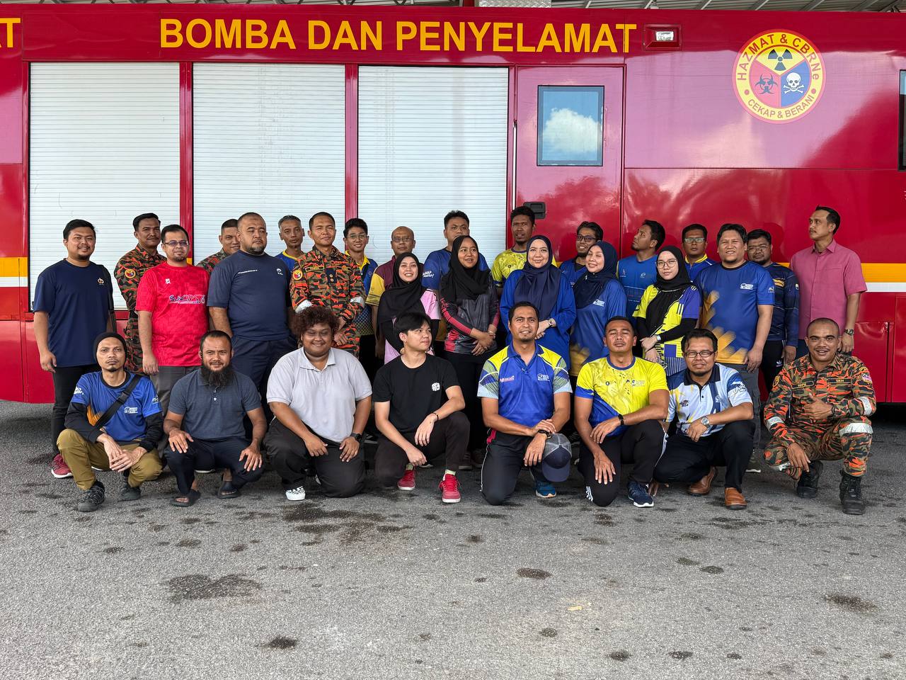 UniMAP COSHE Perkukuh Kerjasama dengan Pasukan Hazmat Bomba Kulim Hi-Tech
