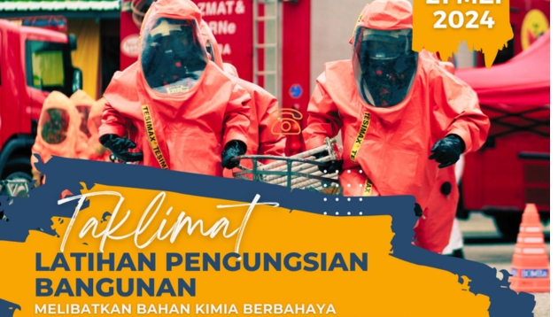 Taklimat Latihan Pengungsian Bangunan (Bahan Kimia)