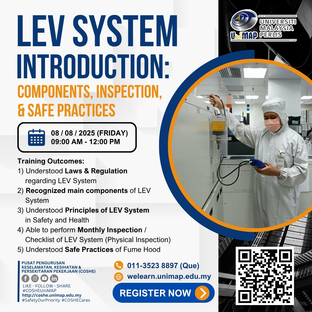 LEV SYSTEM INTRODUCTION: COMPONENTS, INSPECTION &amp; SAFE PRACTICES