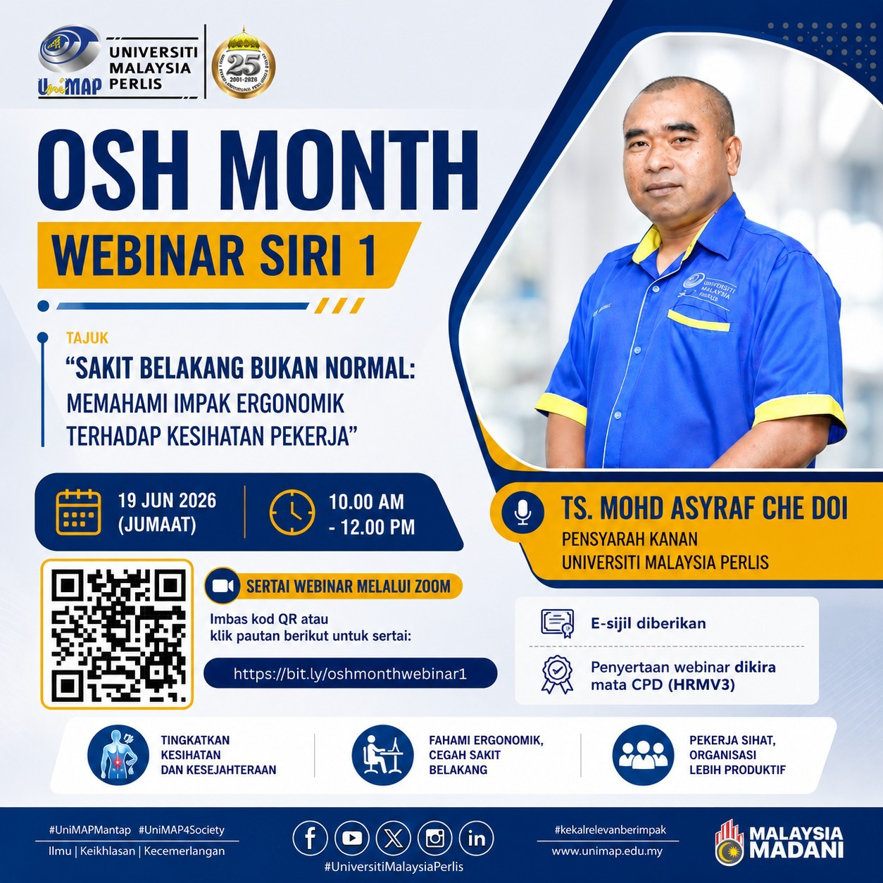 WEBINAR SIRI 1 : SAKIT BELAKANG BUKAN NORMAL