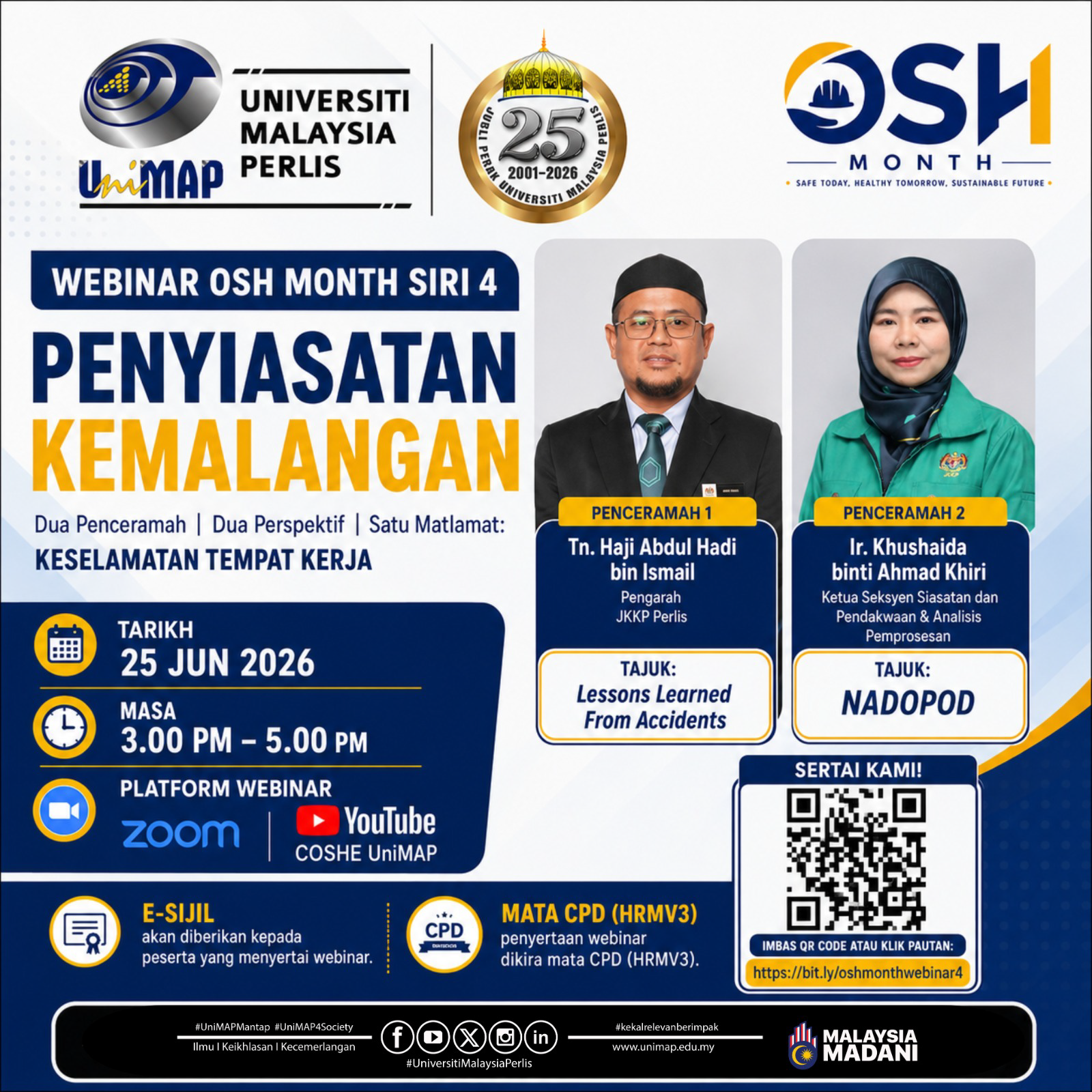 WEBINAR SIRI 4: PENYIASATAN KEMALANGAN 